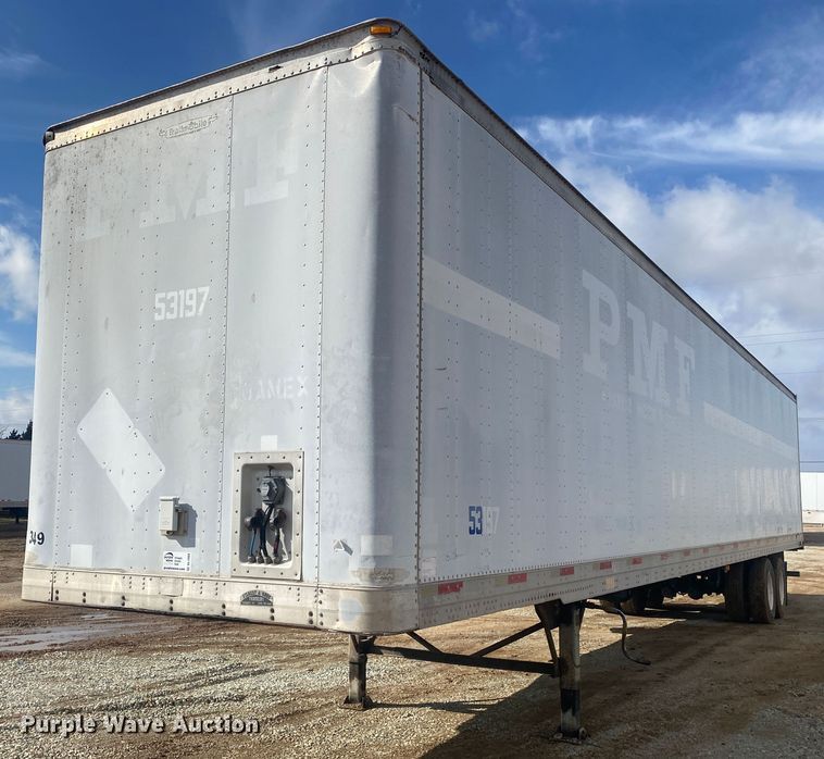 image for item DL7000 2002 Mond Industries  dry van trailer