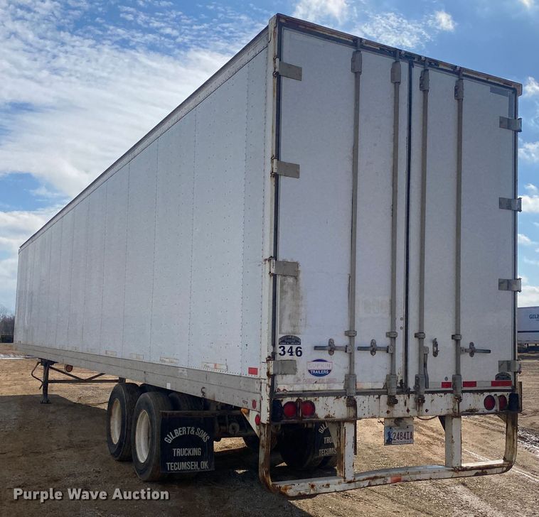 image for item DL7001 2004 Lufkin TFV-CLST  dry van trailer