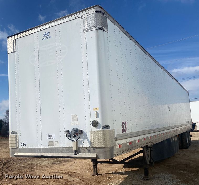 image for item DL7003 2007 Hyundai VI2530152  dry van trailer