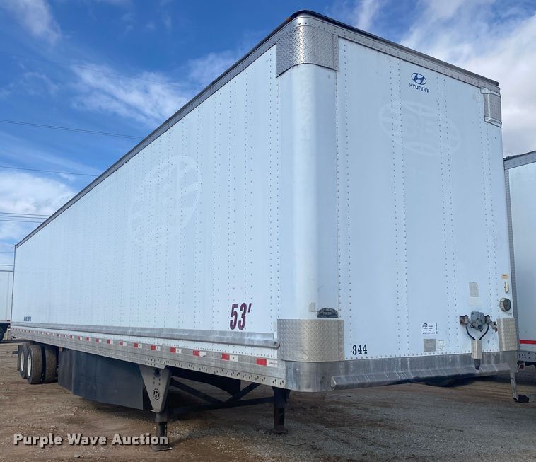 image for item DL7003 2007 Hyundai VI2530152  dry van trailer