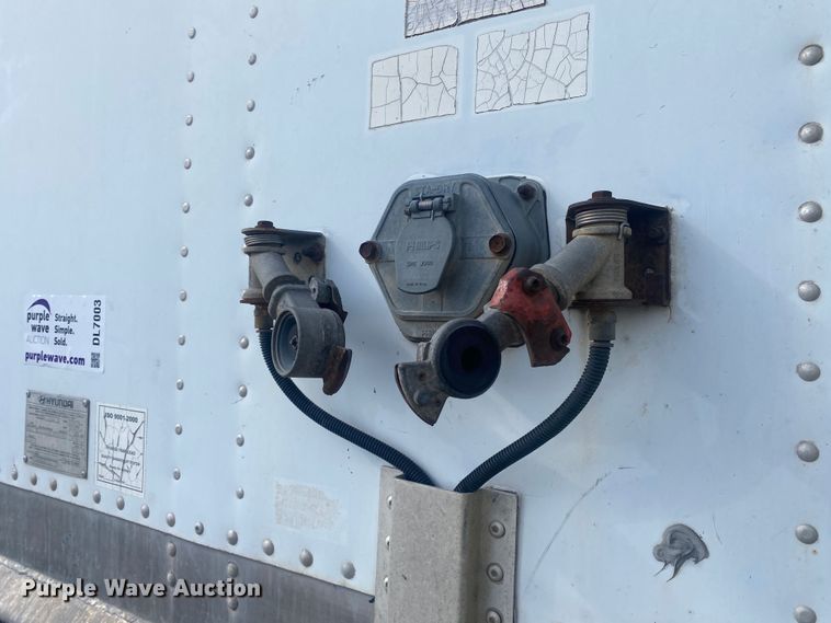 image for item DL7003 2007 Hyundai VI2530152  dry van trailer