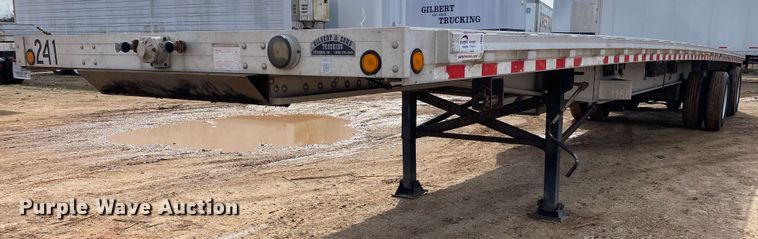 image for item DL7004 2005 Chaparral  flatbed trailer