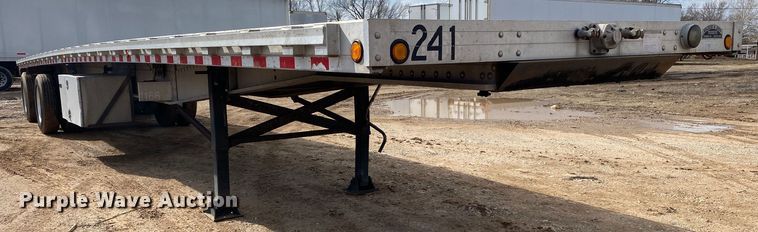 image for item DL7004 2005 Chaparral  flatbed trailer