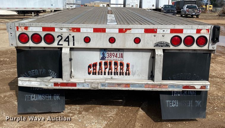 image for item DL7004 2005 Chaparral  flatbed trailer