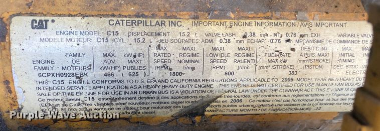 image for item DL7012 2007 Kenworth T600  semi truck