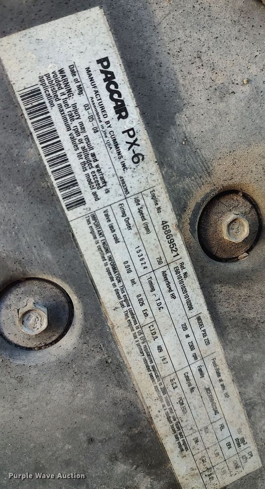 image for item DO3726 2009 Peterbilt 335  dump flatbed truck