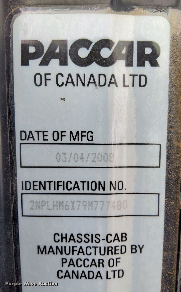 image for item DO3726 2009 Peterbilt 335  dump flatbed truck