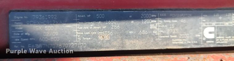 image for item DO3753 2010 Kenworth W900  semi truck