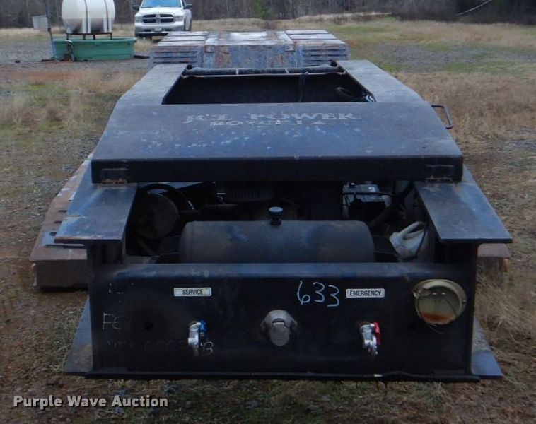 image for item DP8609 2016 Challenger RG-50  lowboy equipment trailer