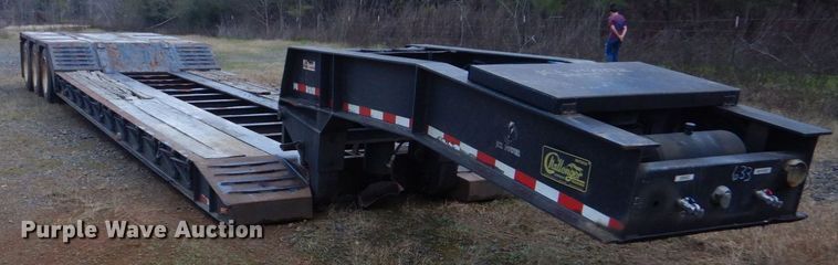 image for item DP8609 2016 Challenger RG-50  lowboy equipment trailer