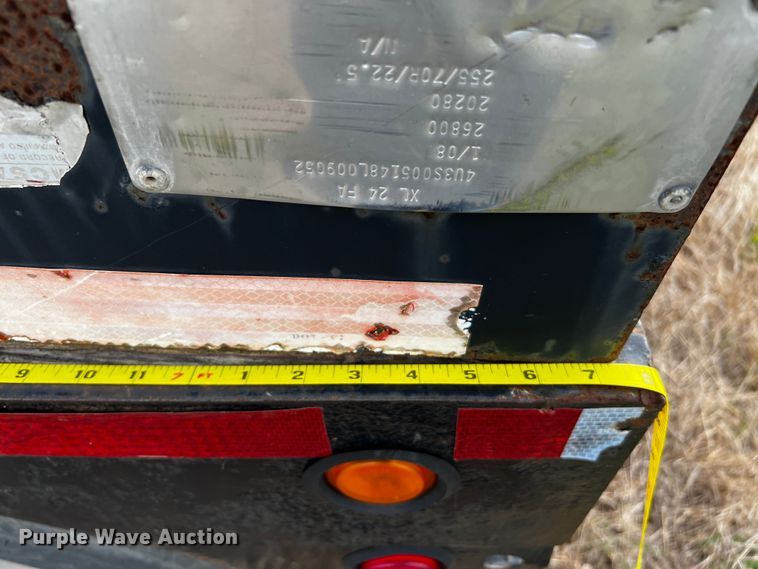 image for item DQ1972 2007 XL Specialized Trailers  lowboy equipment trailer