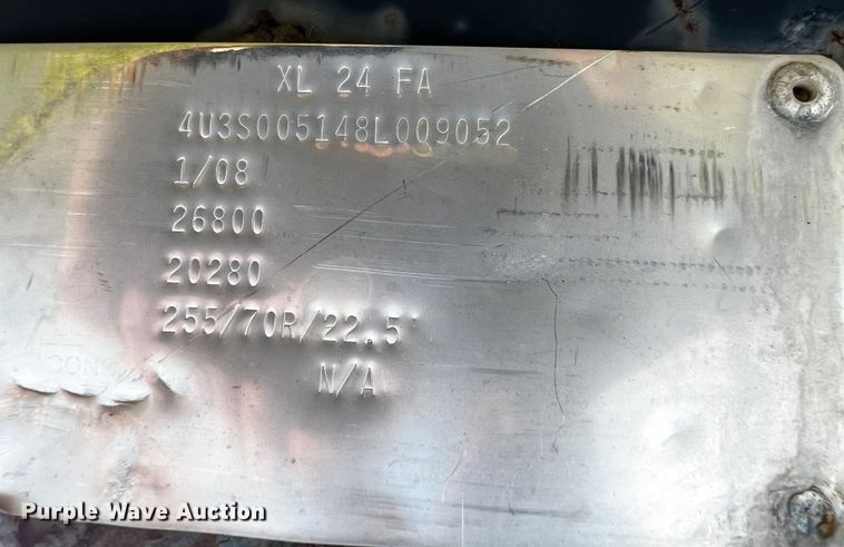 image for item DQ1972 2007 XL Specialized Trailers  lowboy equipment trailer