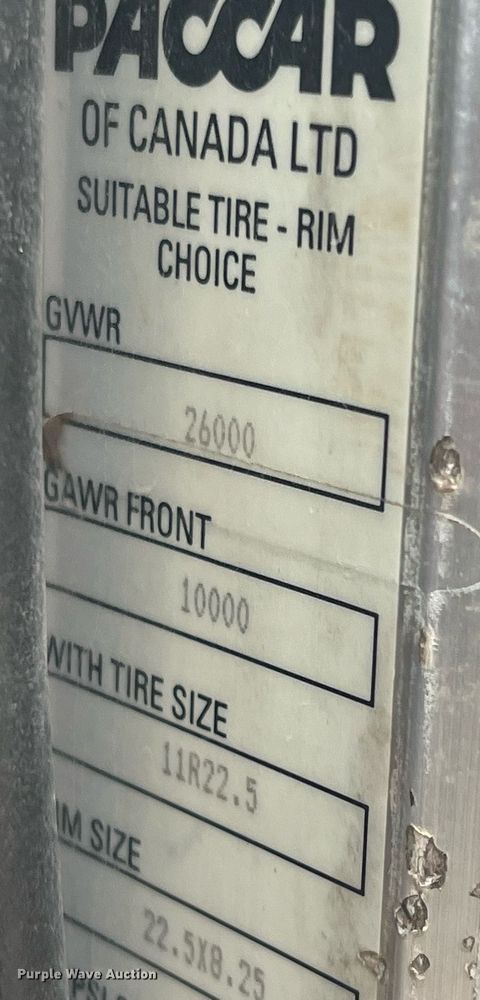 image for item DQ4092 2009 Peterbilt 335  dump flatbed truck