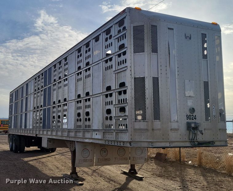 image for item DR5535 2005 Barrett  livestock trailer