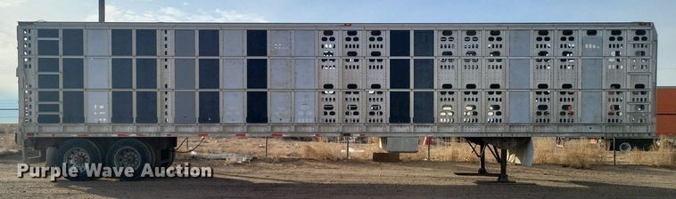 image for item DR5535 2005 Barrett  livestock trailer