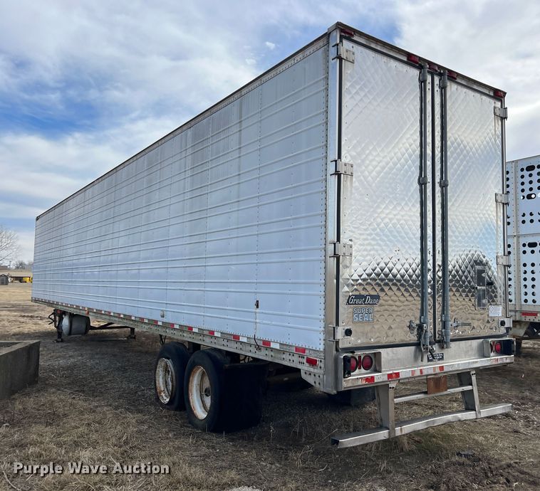 image for item ID9416 1990 Great Dane  refrigerated van trailer