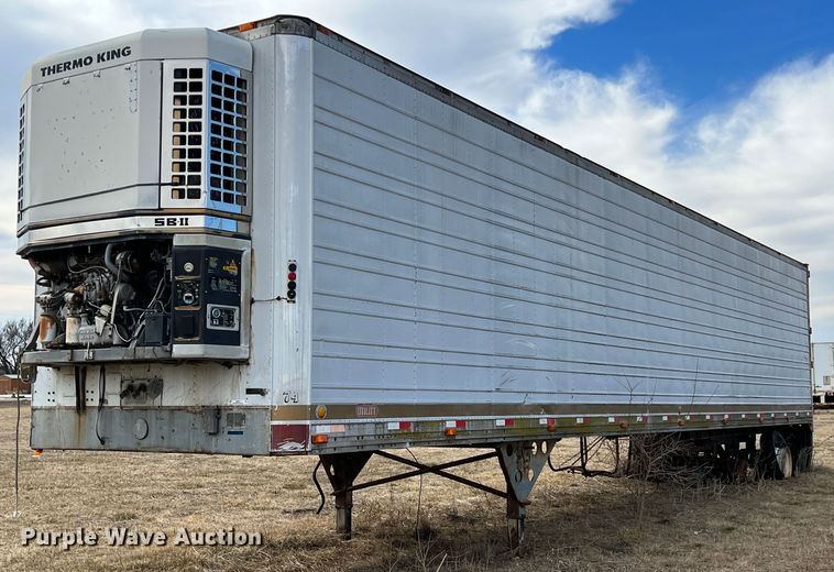 image for item ID9417 1985 Utility  refrigerated van trailer