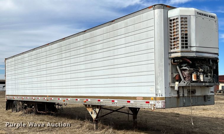 image for item ID9417 1985 Utility  refrigerated van trailer