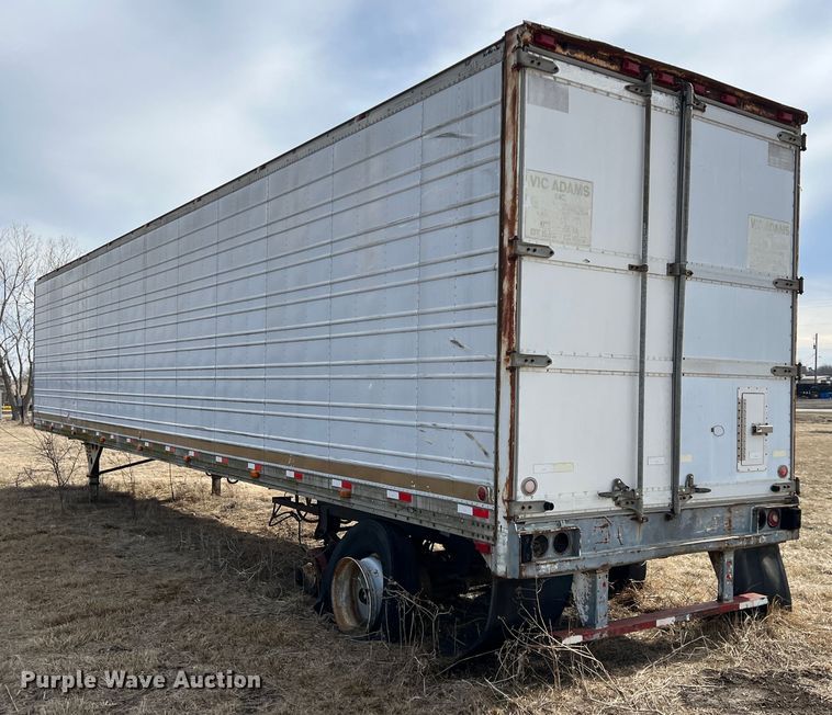 image for item ID9417 1985 Utility  refrigerated van trailer