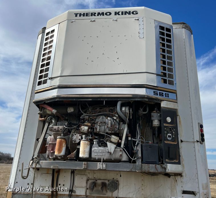 image for item ID9417 1985 Utility  refrigerated van trailer