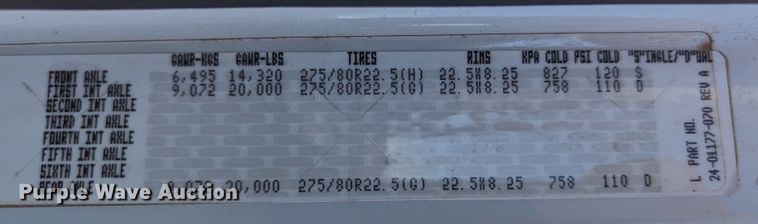 image for item LP9206 2005 Freightliner Business Class M2  rollback truck