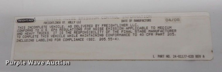 image for item LT9035 2009 Freightliner Business Class M2  bucket truck