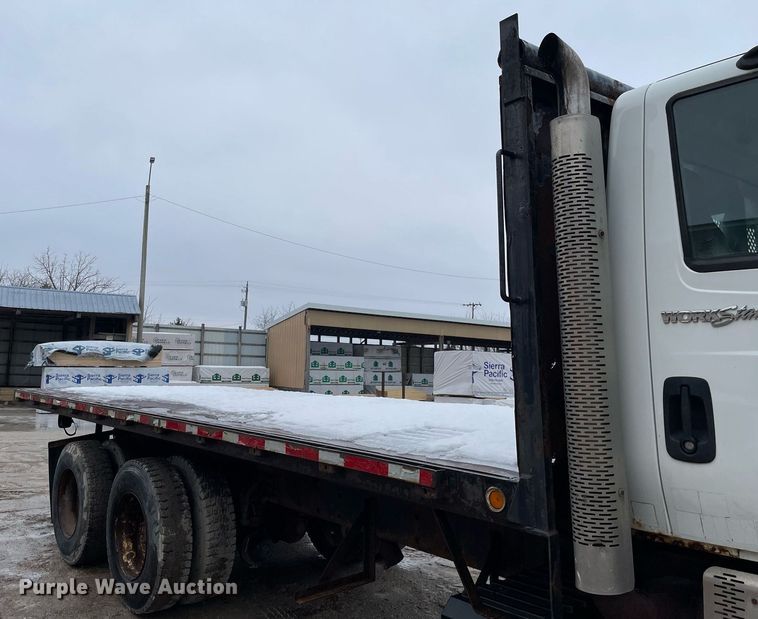 image for item MA9912 2011 International WorkStar 7400  dump flatbed truck