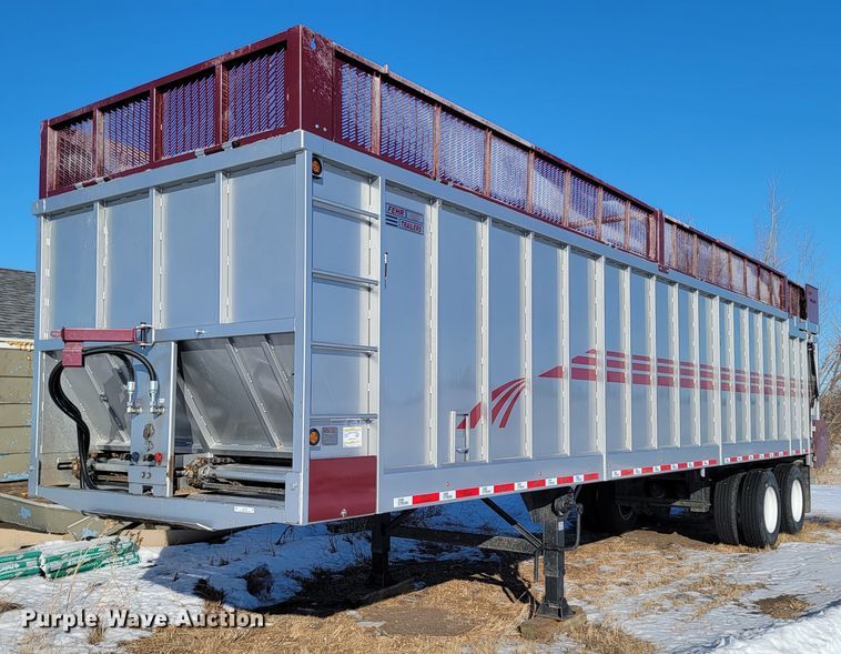 image for item ME9686 2022 Taller Fehr  silage trailer