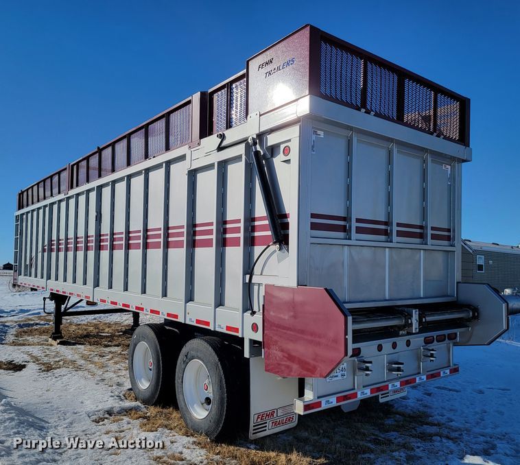 image for item ME9686 2022 Taller Fehr  silage trailer