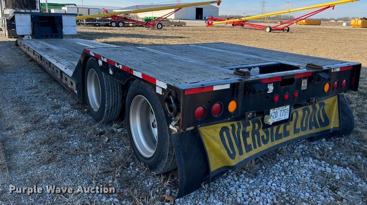 image for item MM9047 2014 Trail King TK60HG-53C  lowboy equipment trailer