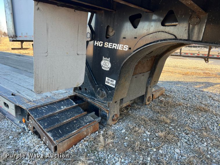 image for item MM9047 2014 Trail King TK60HG-53C  lowboy equipment trailer