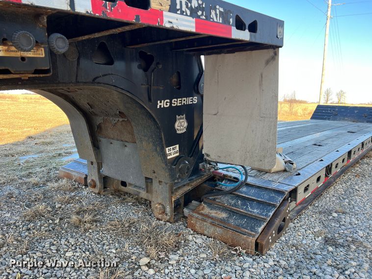 image for item MM9047 2014 Trail King TK60HG-53C  lowboy equipment trailer