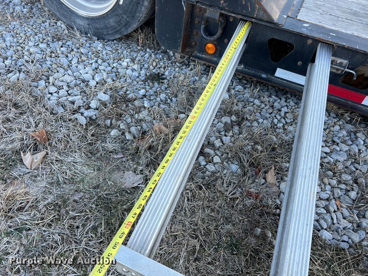 image for item MM9047 2014 Trail King TK60HG-53C  lowboy equipment trailer