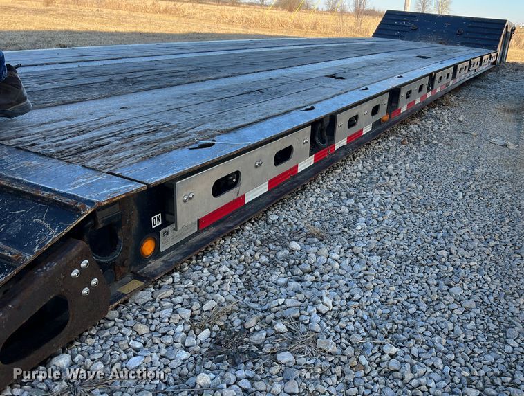 image for item MM9047 2014 Trail King TK60HG-53C  lowboy equipment trailer