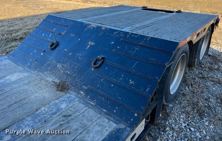 image for item MM9047 2014 Trail King TK60HG-53C  lowboy equipment trailer