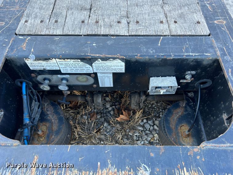 image for item MM9047 2014 Trail King TK60HG-53C  lowboy equipment trailer