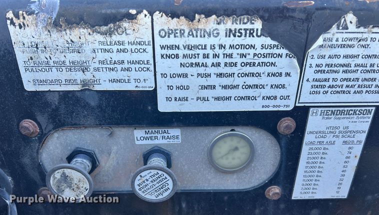 image for item MM9047 2014 Trail King TK60HG-53C  lowboy equipment trailer