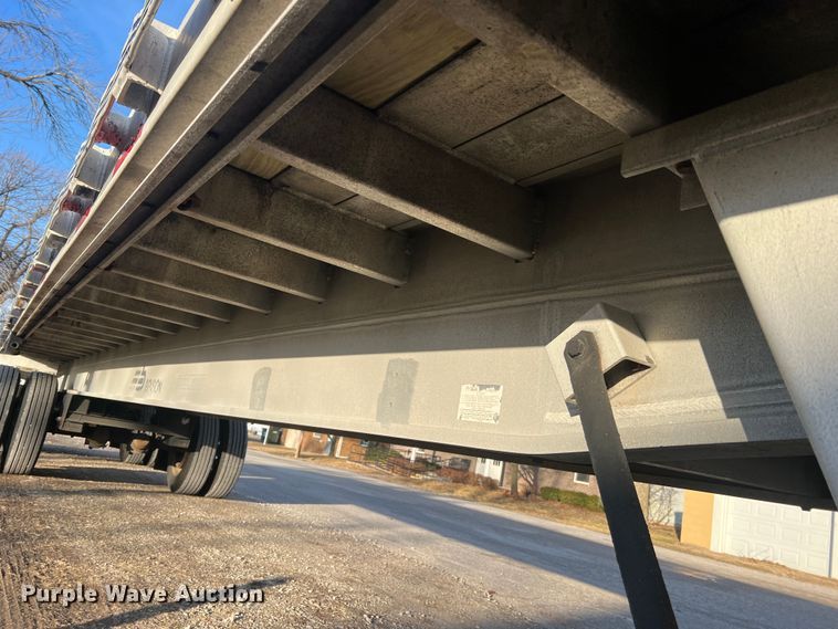 image for item MM9071 1995 Benson AF4810250  flatbed trailer