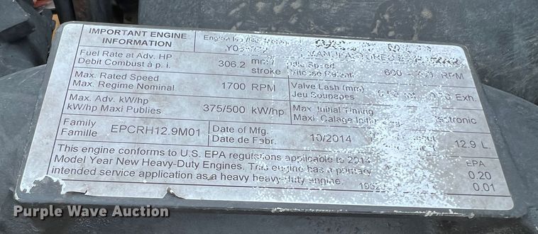 image for item MM9072 2015 Kenworth T680  semi truck