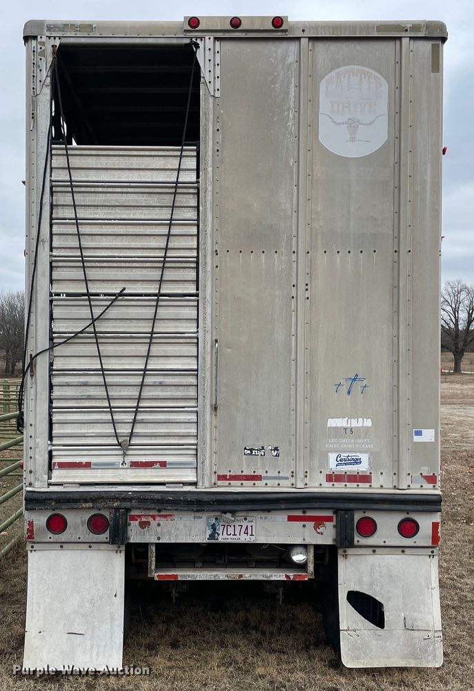 image for item MM9301 1995 Merritt  livestock trailer