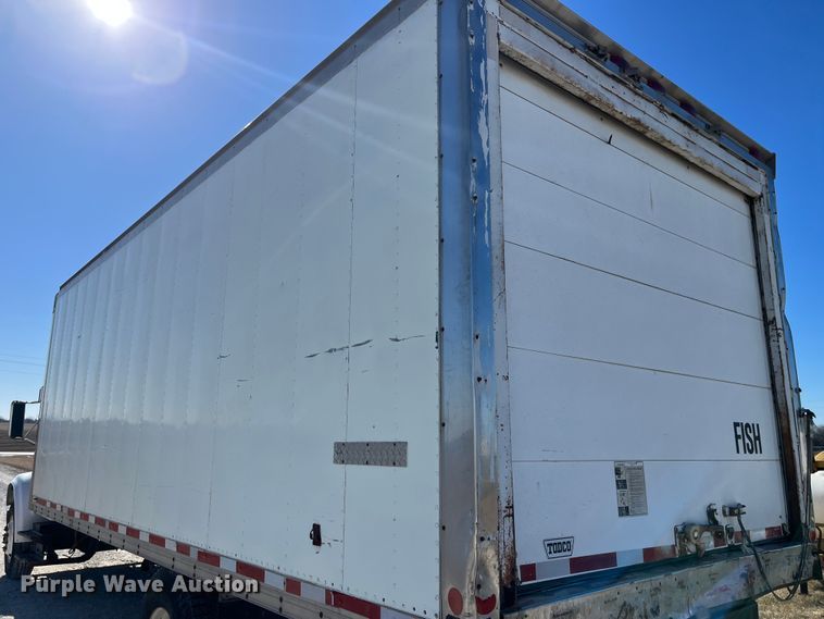 image for item MW9467 1990 International 4900  refrigerated truck