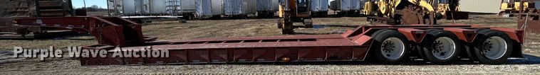 image for item MW9468 1993 Trail King TK100HDG-483  lowboy equipment trailer