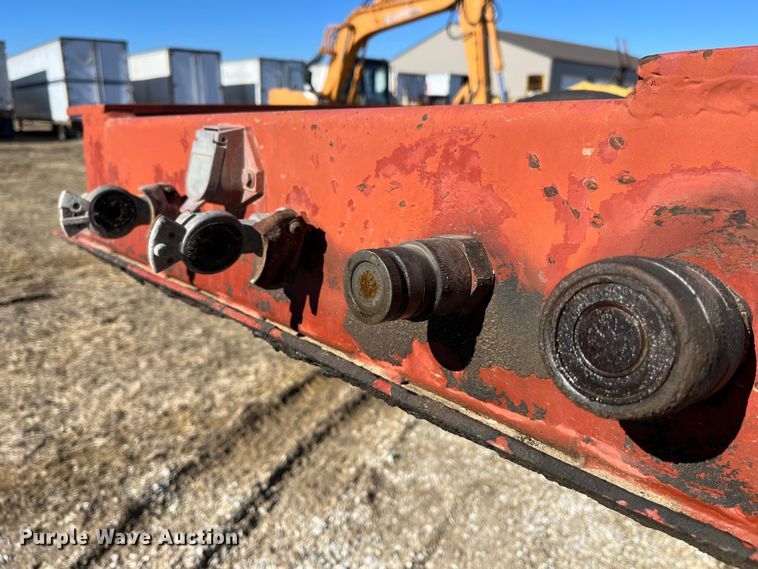 image for item MW9468 1993 Trail King TK100HDG-483  lowboy equipment trailer