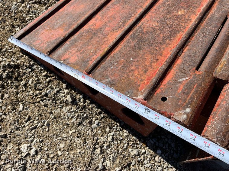 image for item MW9468 1993 Trail King TK100HDG-483  lowboy equipment trailer