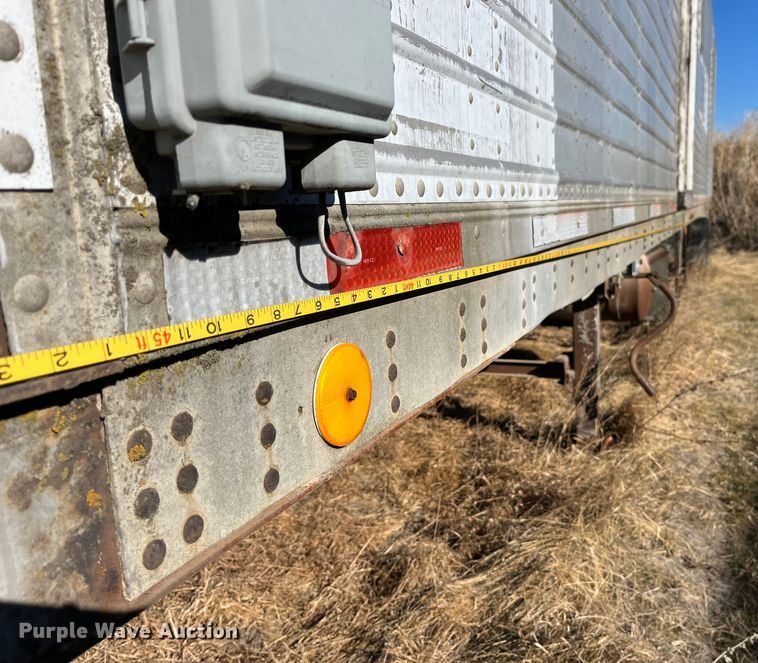 image for item MW9480 1980 Trailmobile 011L-1CAV  jobsite dry van trailer