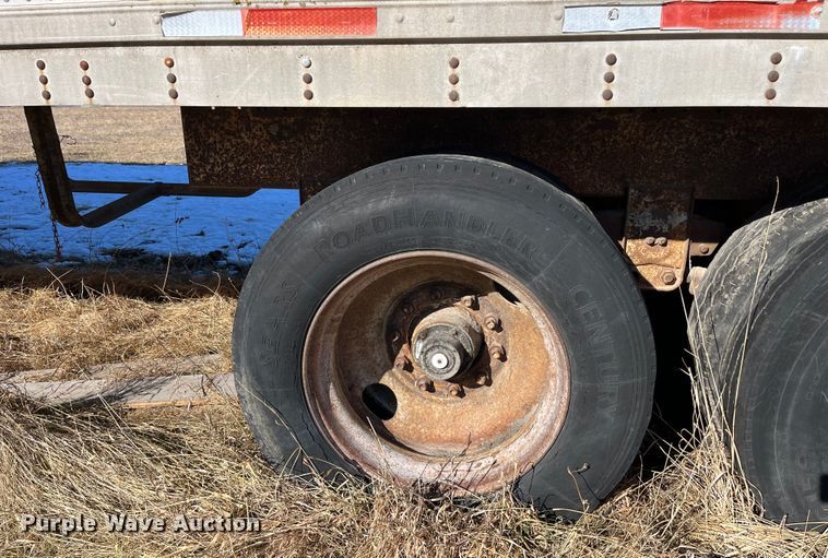 image for item MW9480 1980 Trailmobile 011L-1CAV  jobsite dry van trailer