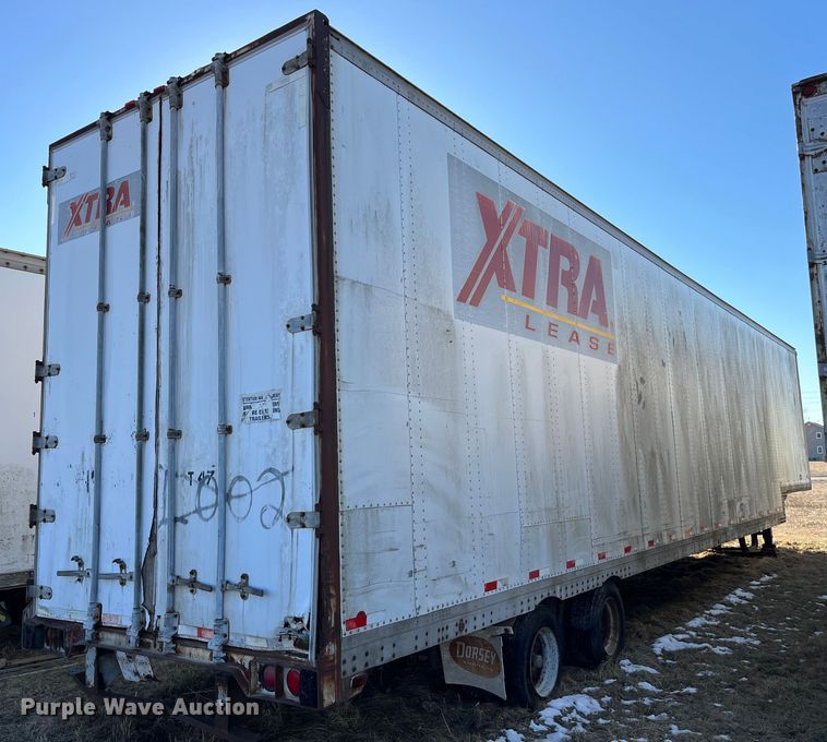 image for item MW9485 1988 Strick  moving van trailer