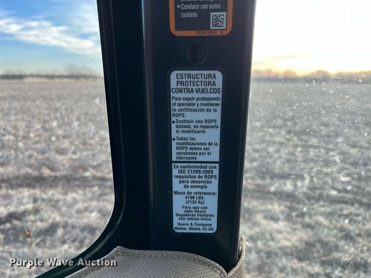 image for item DG5419 2015 John Deere 1585  lawn mower