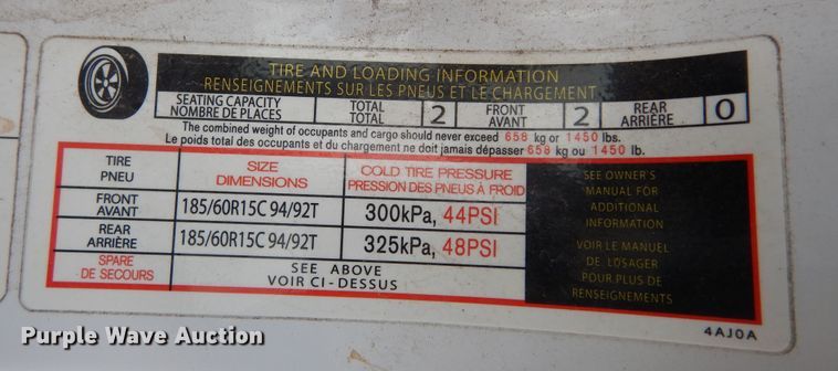 image for item DK7589 2015 Nissan NV200 SV  van