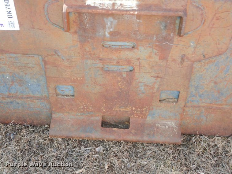 image for item DK7609 66" W skid steer bucket